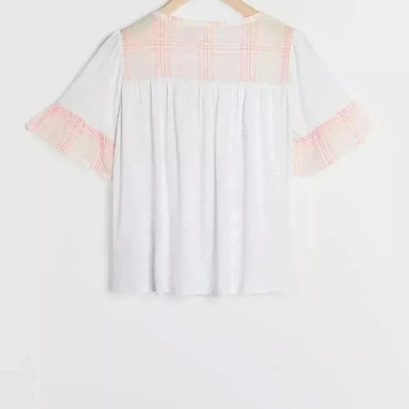 Anthropologie Boho April  Flouncy Tee small - Picture 2 of 7